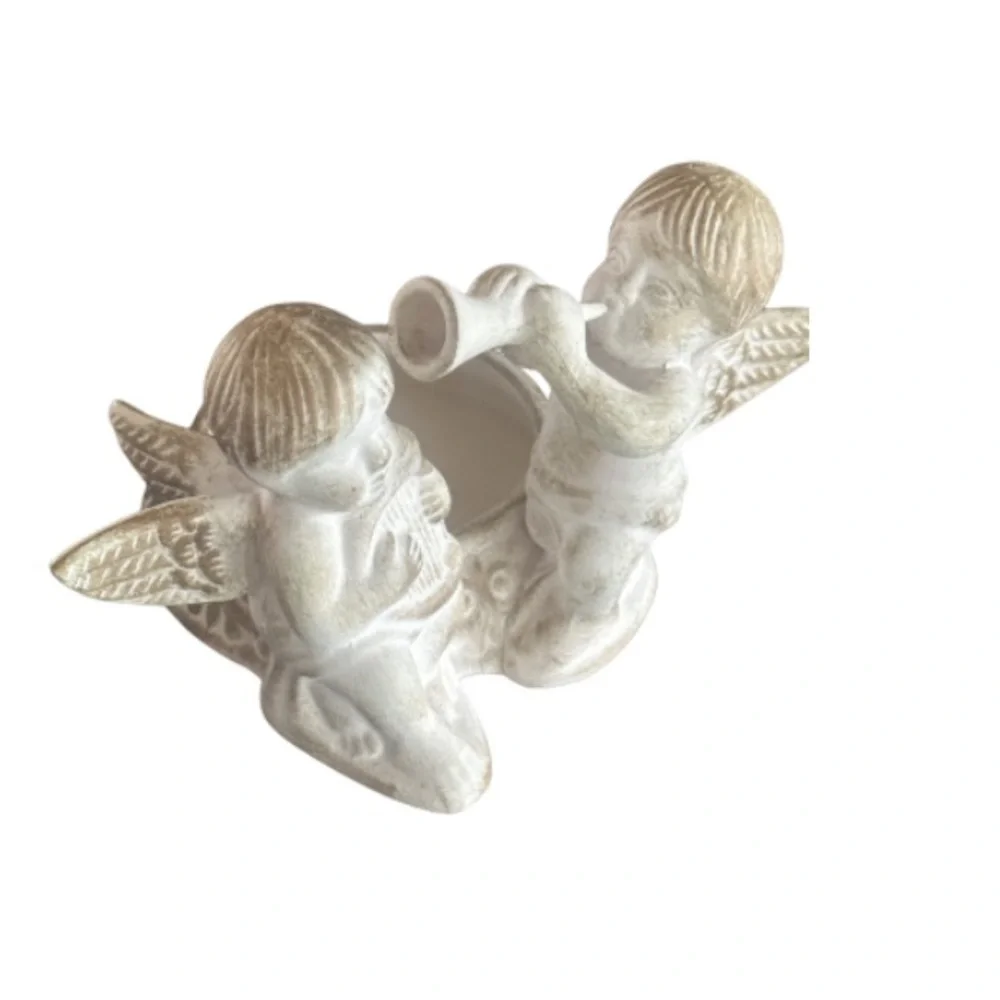 Partylite Cherub Baby Angel Candle Holder